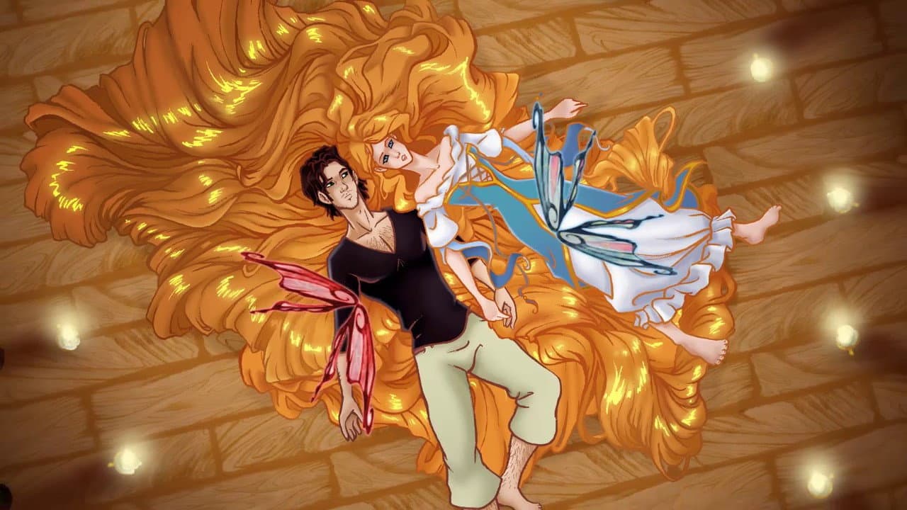 Backdrop – Rapunzel Nabunzel