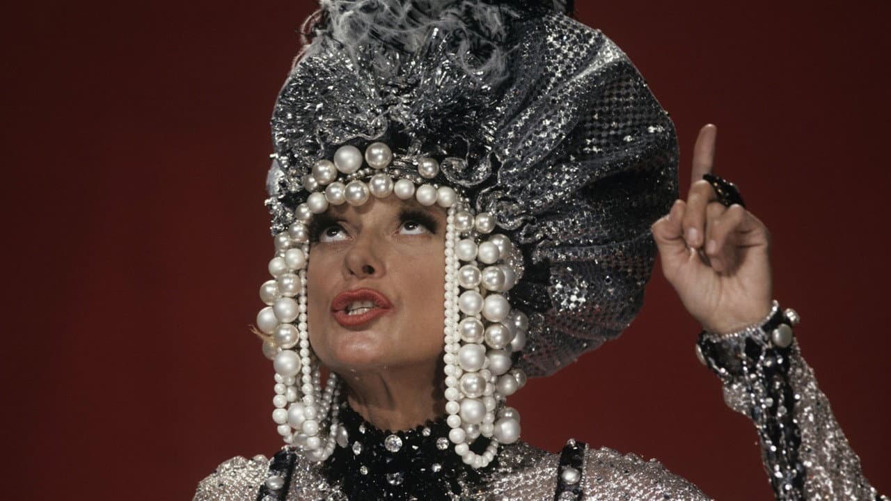 Backdrop – Carol Channing and 101 Men