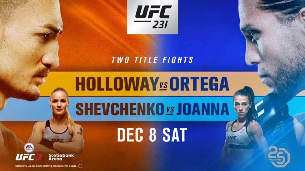 Backdrop – UFC 231: Holloway vs. Ortega