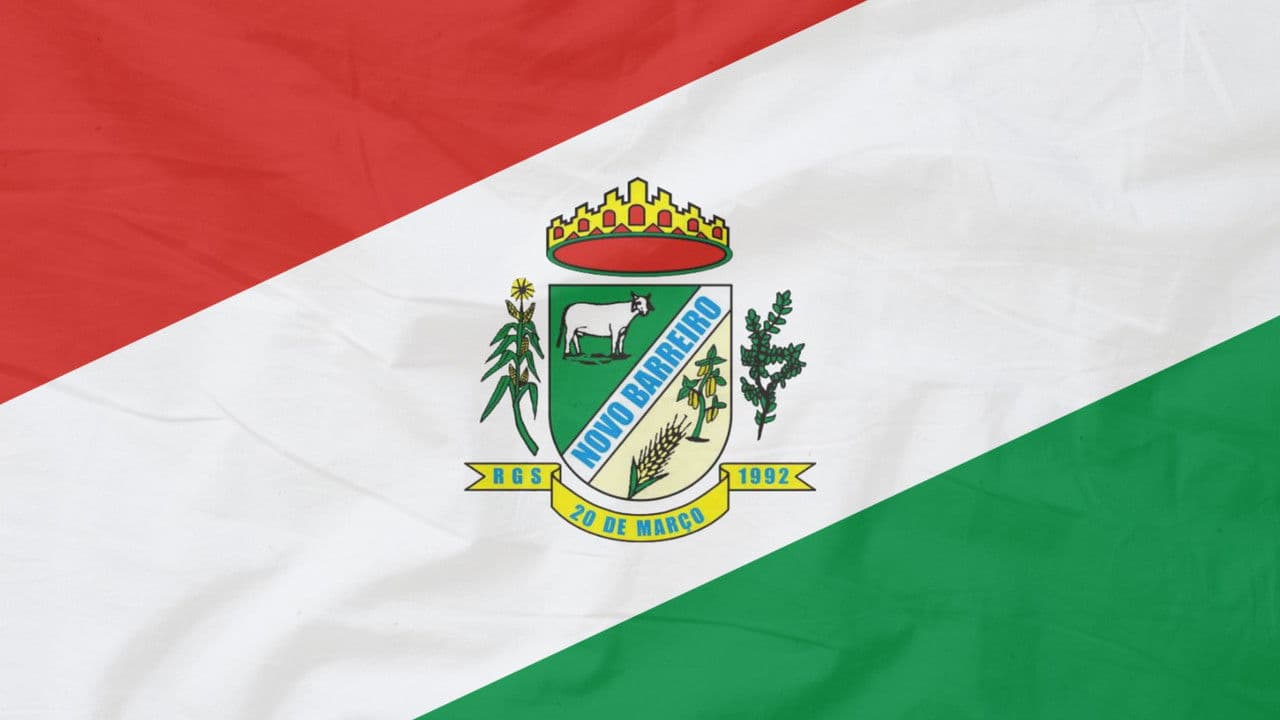 Backdrop – Símbolos Municipais: Hino, Brasão e Bandeira - Historiando em Novo Barreiro