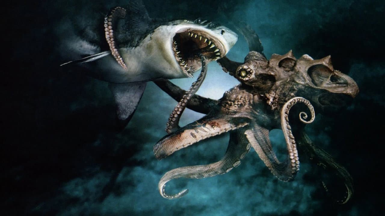 Backdrop – Mega Shark vs. Giant Octopus