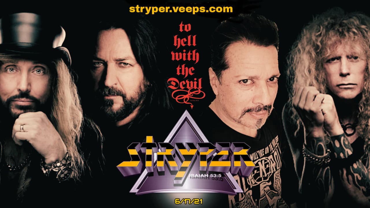Backdrop – Stryper - To Hell With the Devil Live Stream