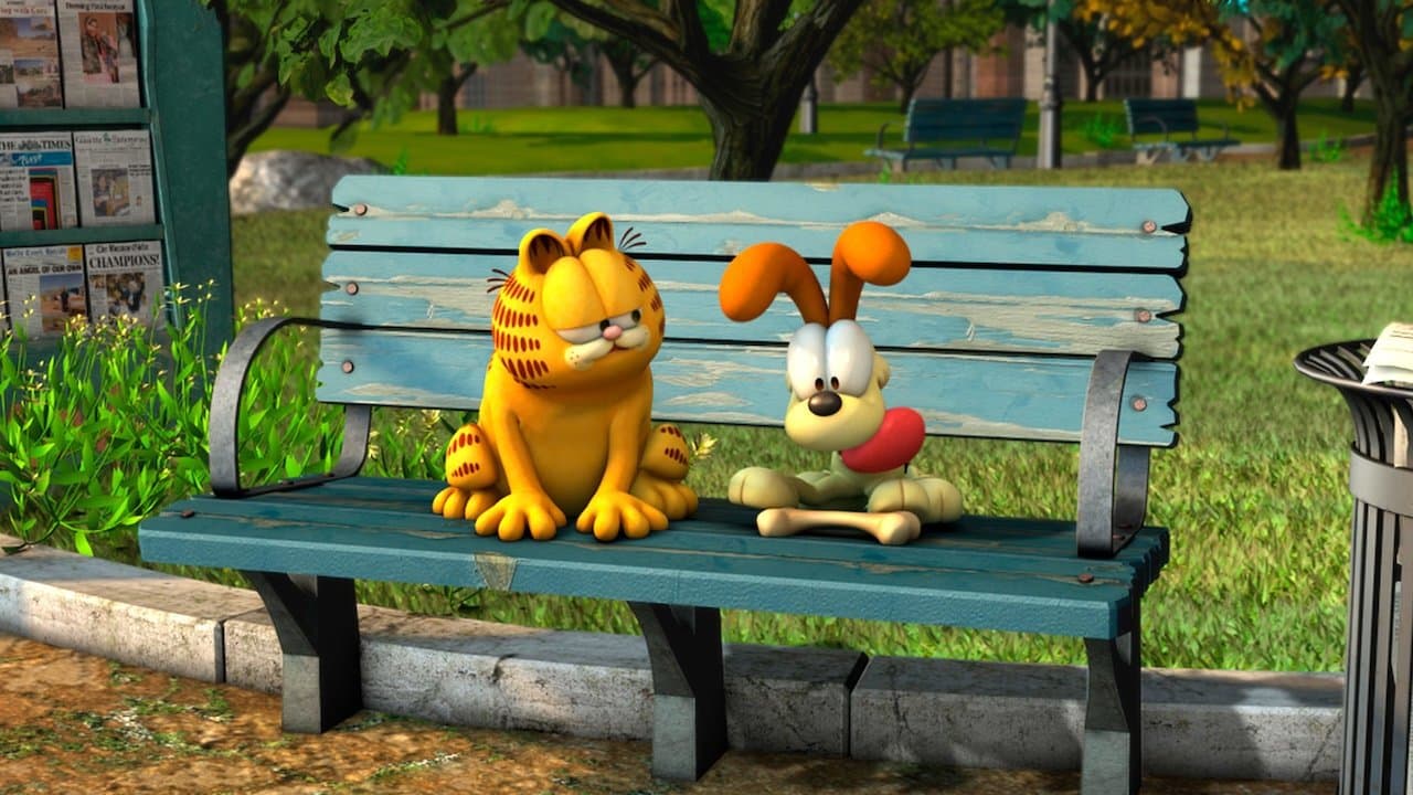 Backdrop – Garfield - Fett im Leben