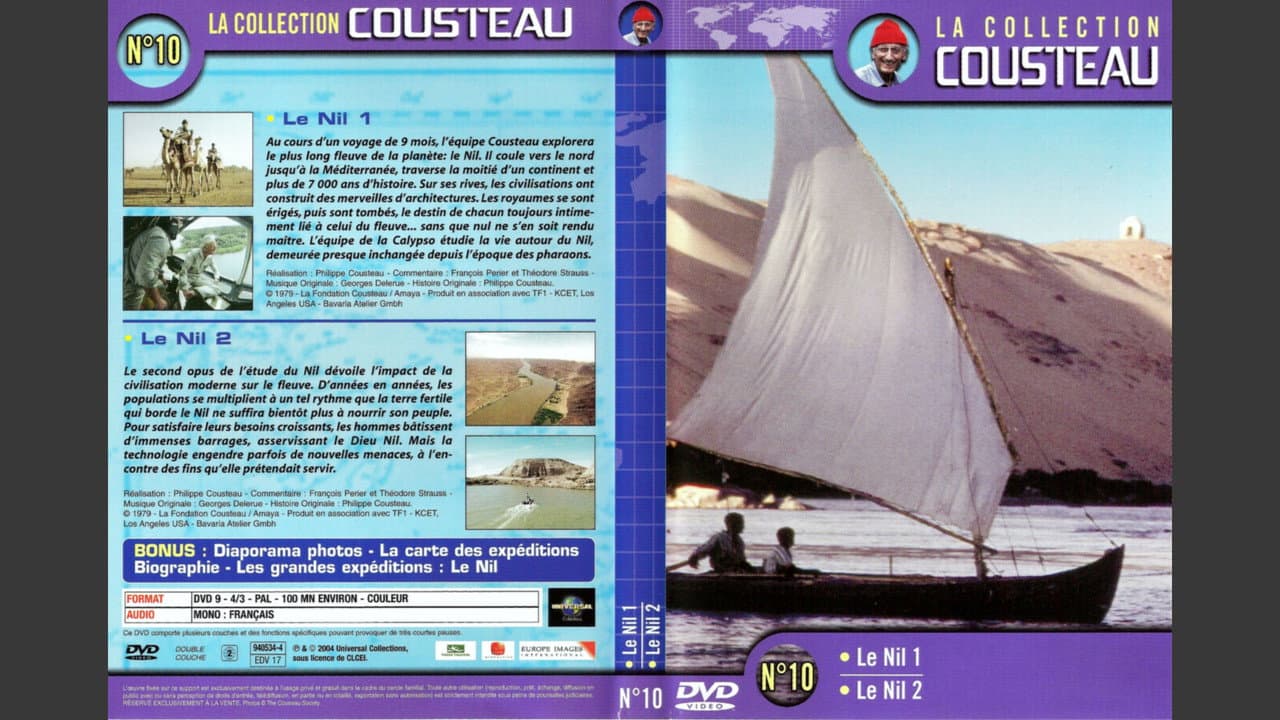 Backdrop – La Collection Cousteau N°10 | Le Nil 1 | Le Nil 2