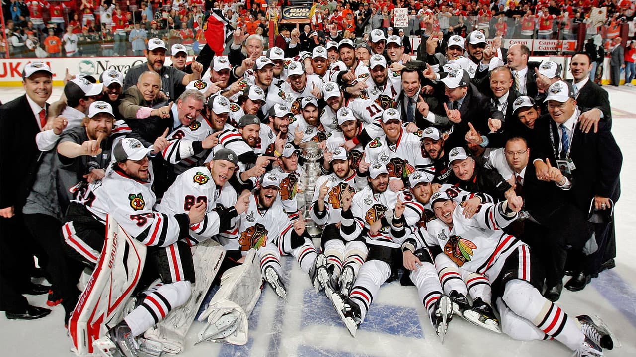 Backdrop – Chicago Blackhawks 2010 Stanley Cup Champions