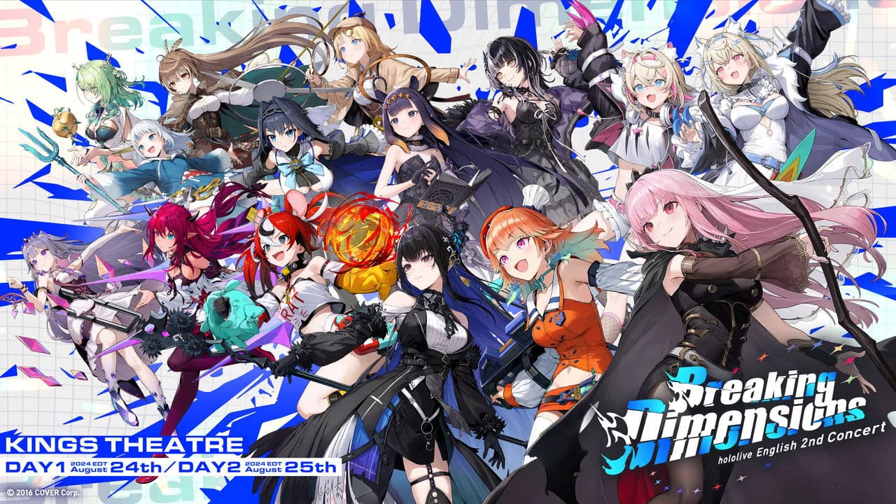 Backdrop – Hololive English 2nd Concert - Breaking Dimensions Day 1