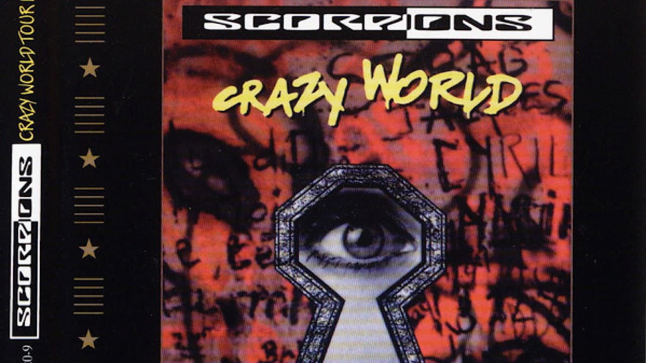 Backdrop – Scorpions ‎– Crazy World Tour Live...Berlin 1991