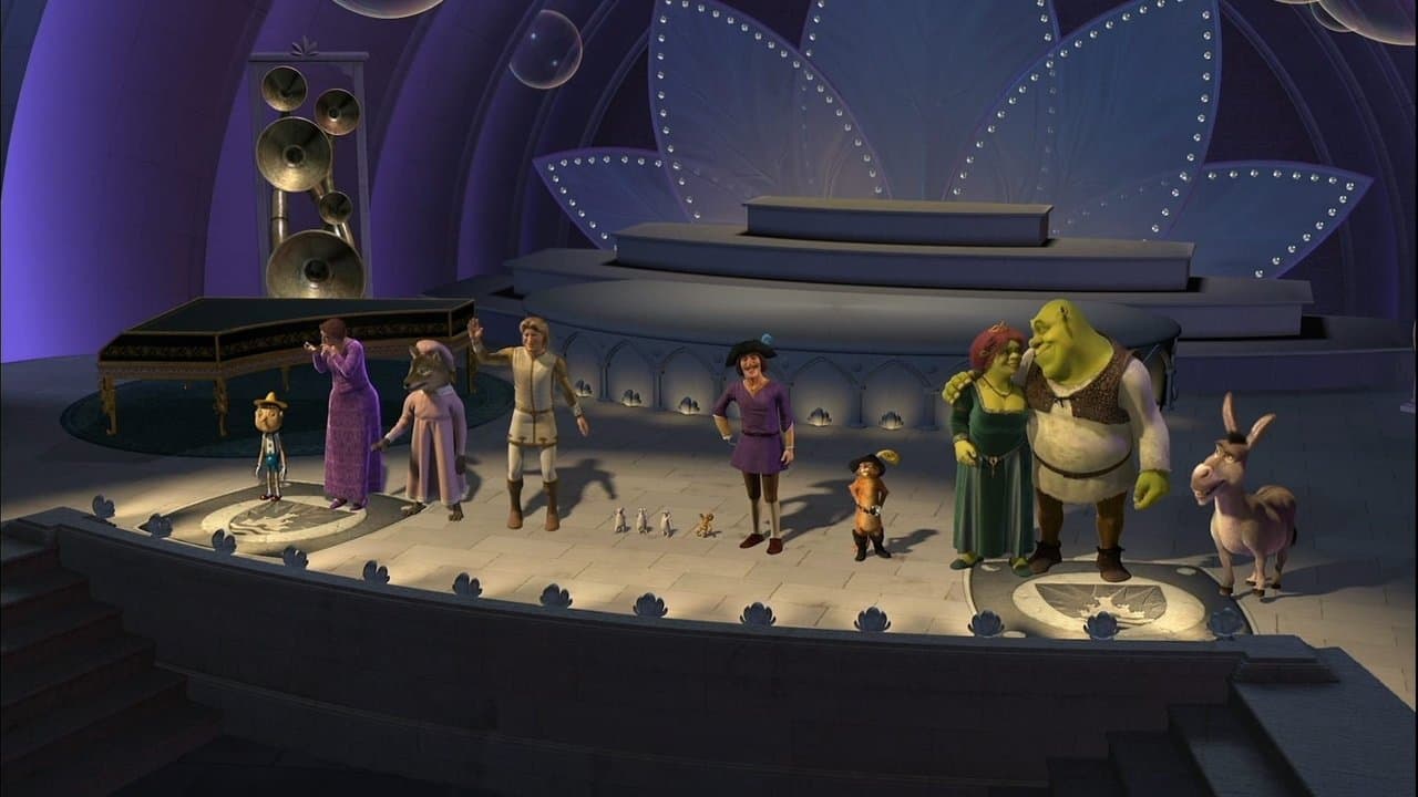 Backdrop – Shrek-Gesangswettbewerb im Königreich