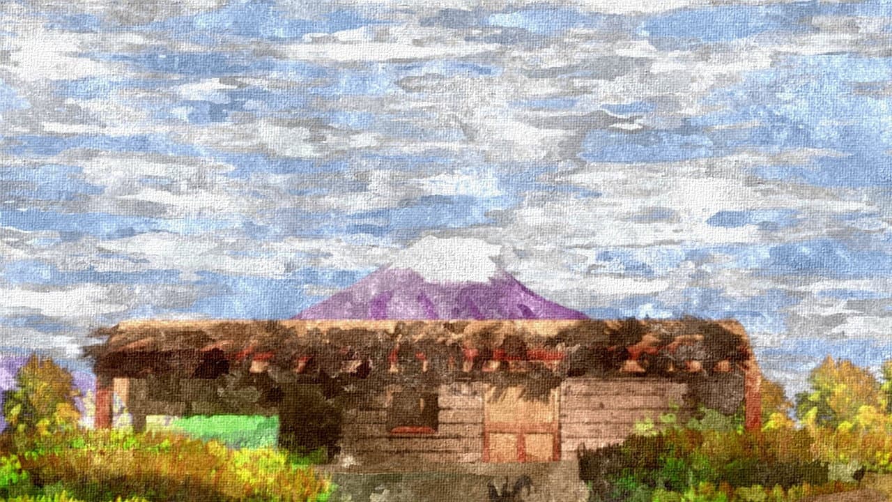 Backdrop – El león y Misti