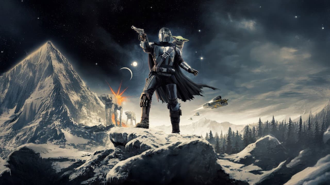 Backdrop – The Mandalorian and Grogu