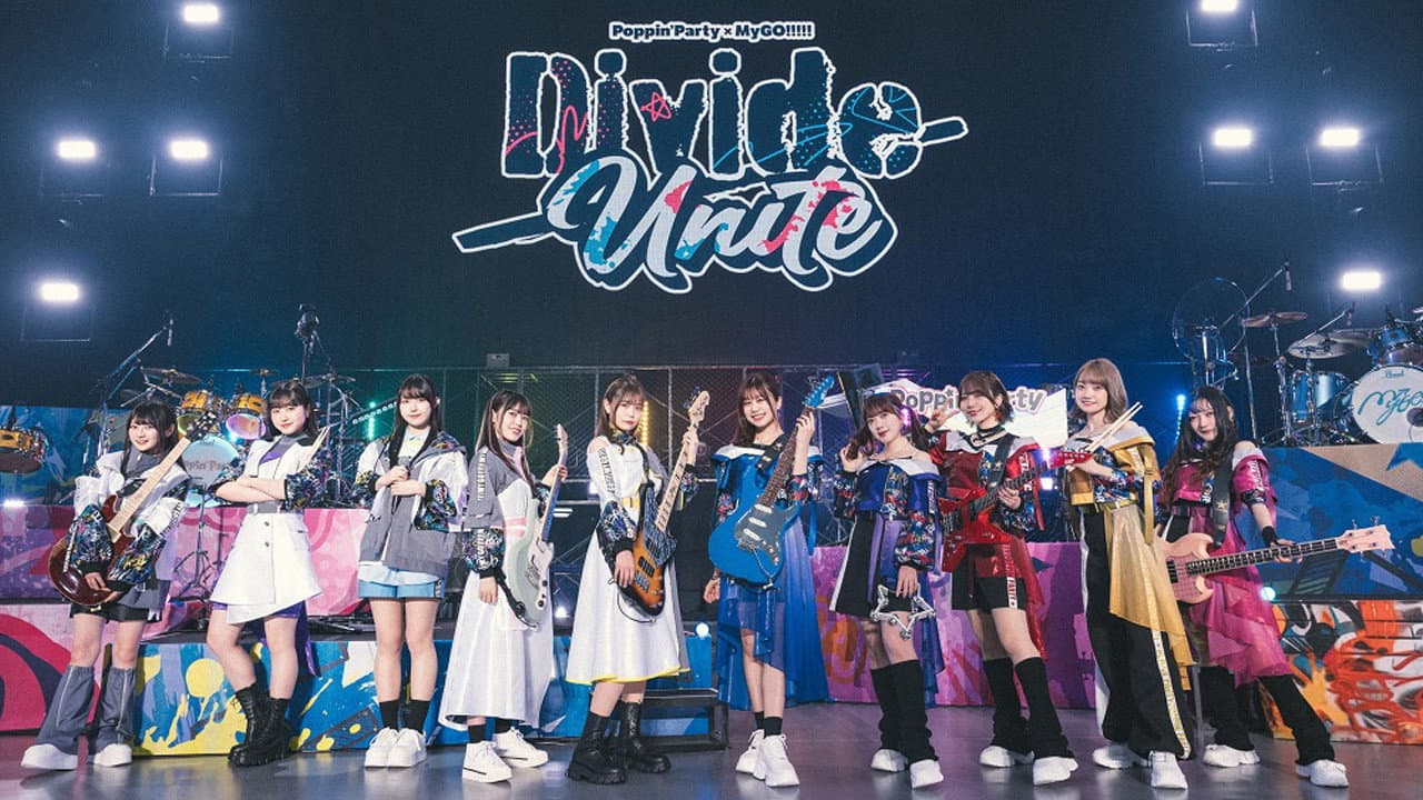 Backdrop – Poppin'Party×MyGO!!!!! 合同ライブ「Divide/Unite」