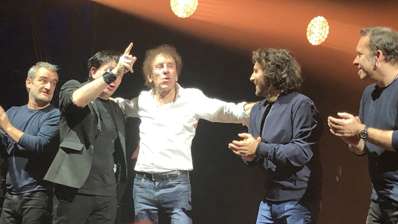 Backdrop – Alain Souchon au Palais des Sports