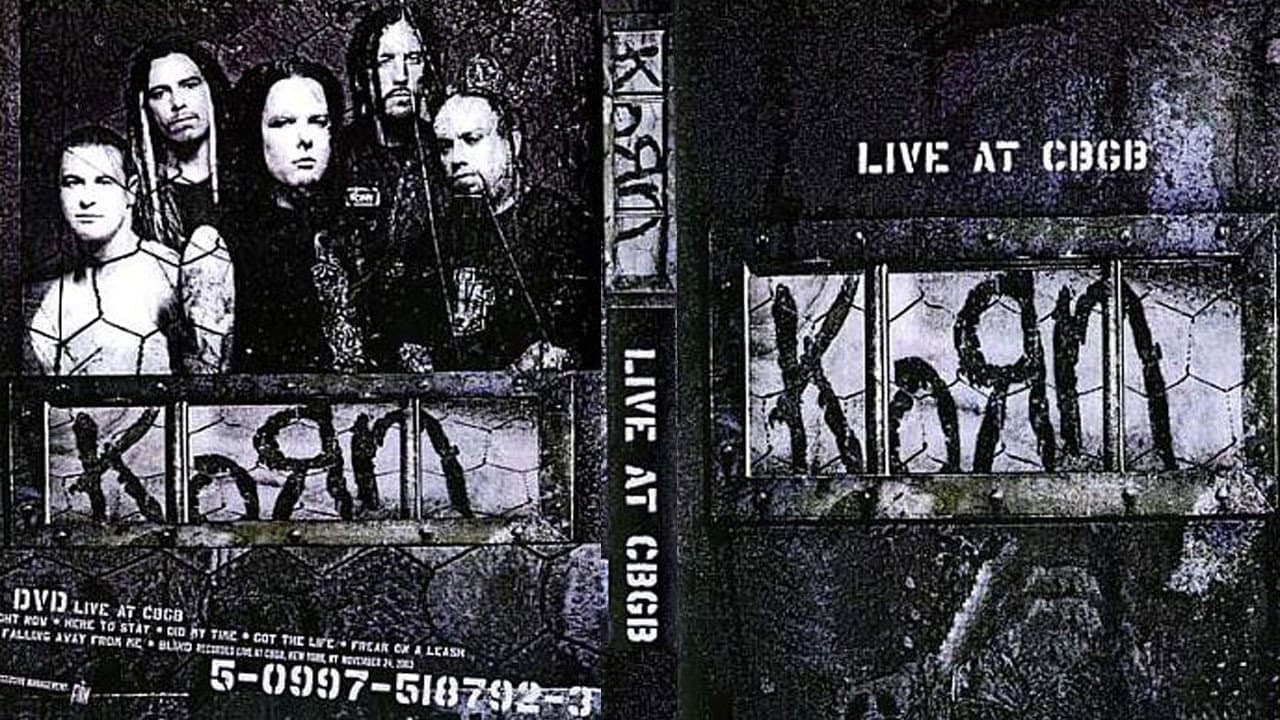 Backdrop – Korn - Live at CBGB's