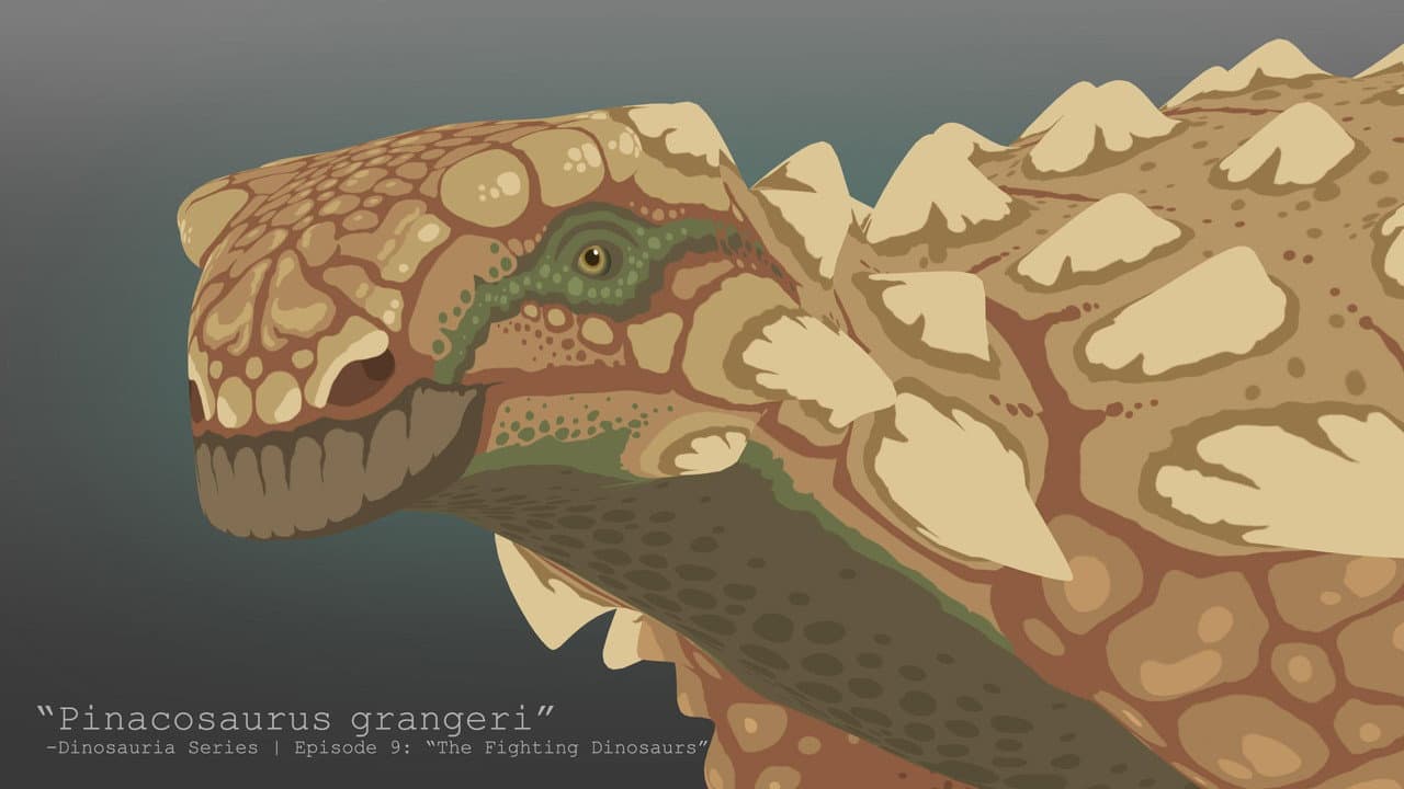 Backdrop – The Fighting Dinosaurs
