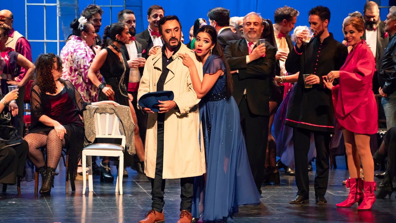 Backdrop – La Traviata, Teatro del Libertador