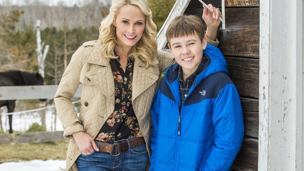 Backdrop – Ein Hund im Winter