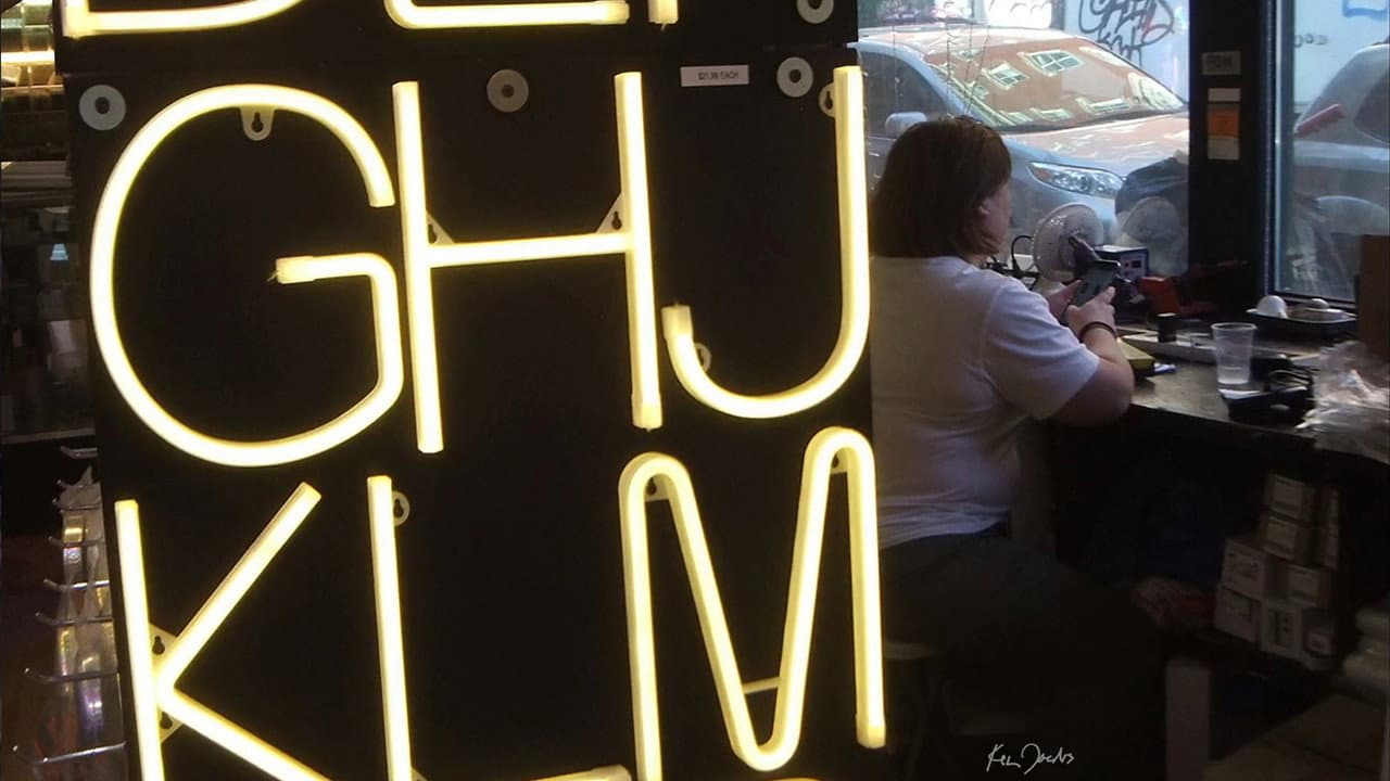 Backdrop – Neon Sign