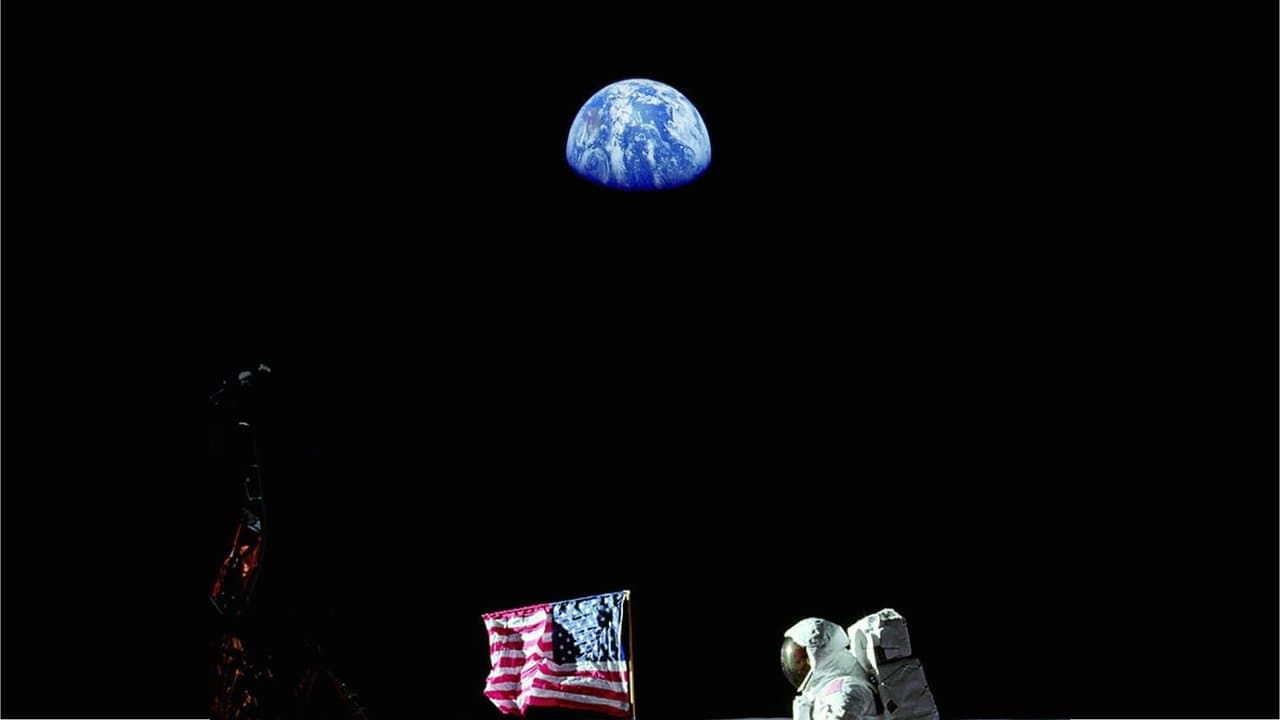 Backdrop – Mondlandung XXL