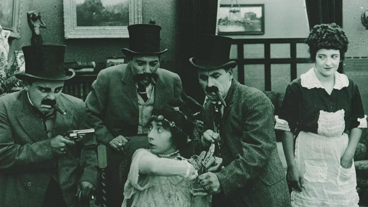 Backdrop – Lady Baffles and Detective Duck in When the Wets Went Dry