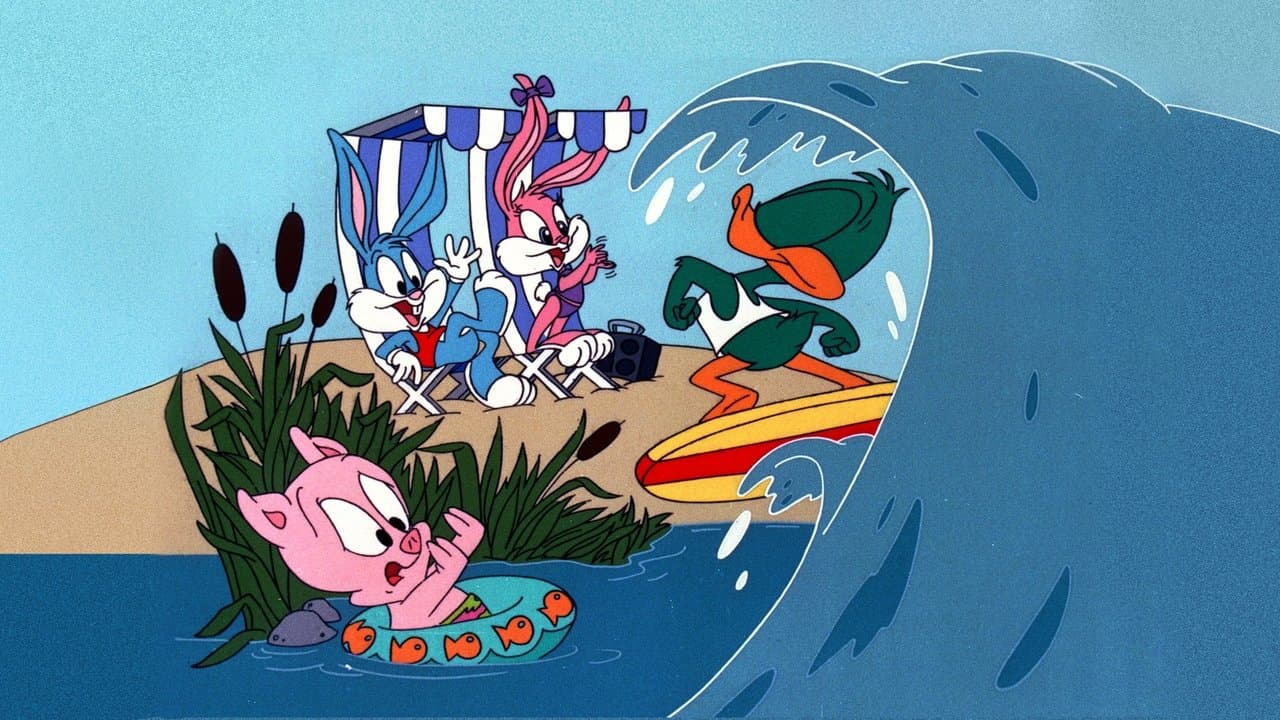 Backdrop – Tiny Toon Spring Break