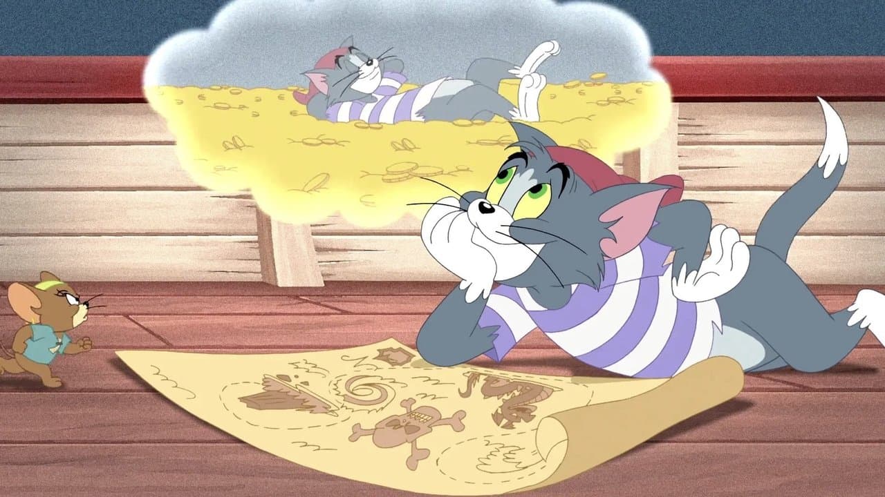 Backdrop – Tom und Jerry - Piraten auf Schatzsuche