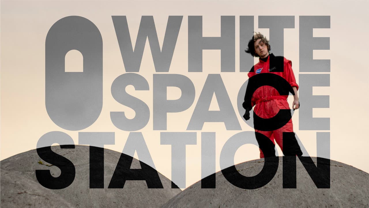 Backdrop – White Space Station