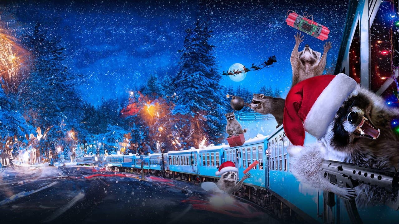 Backdrop – Killer Raccoons 2: Dark Christmas in the Dark