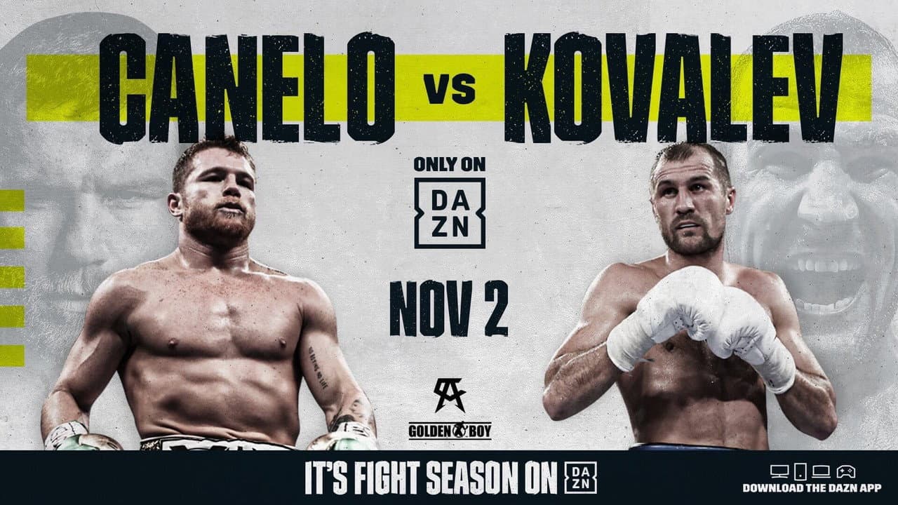 Backdrop – Canelo Alvarez vs. Sergey Kovalev