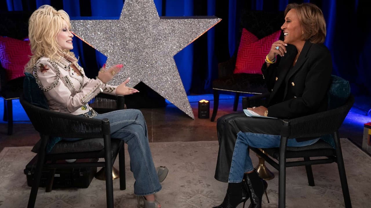 Backdrop – Dolly Parton - From Rhinestones to Rock & Roll