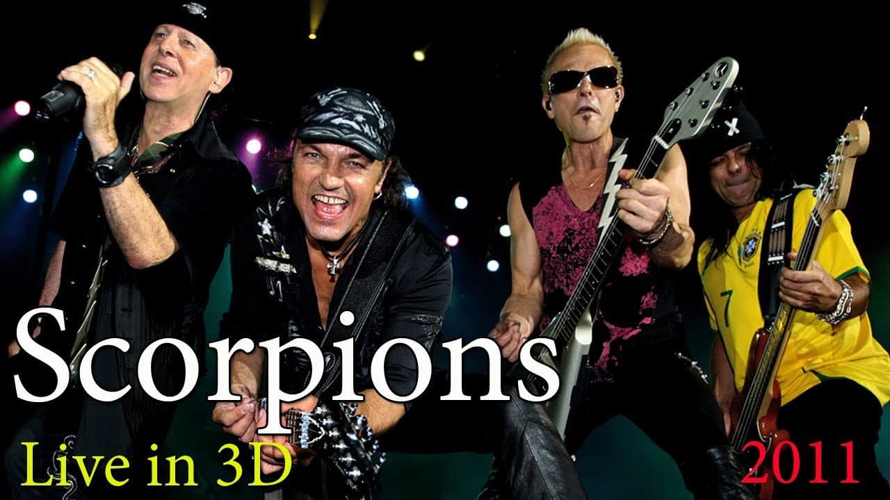 Backdrop – Scorpions - Get Your Sting & Blackout Live