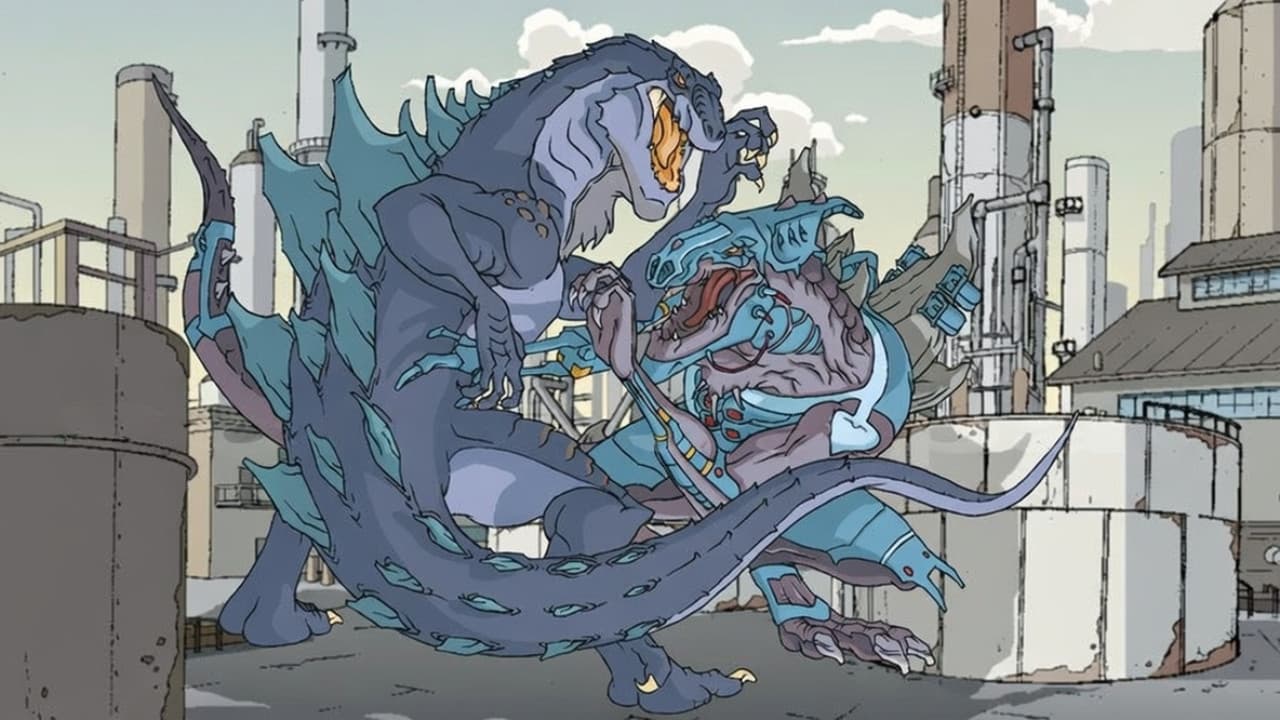 Backdrop – Godzilla: The Series - Monster War