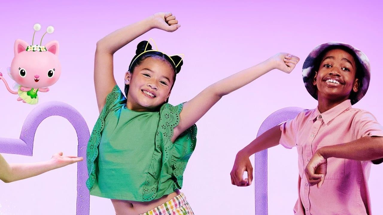 Backdrop – Gabby's Dollhouse: Cat-tastic Dance Along