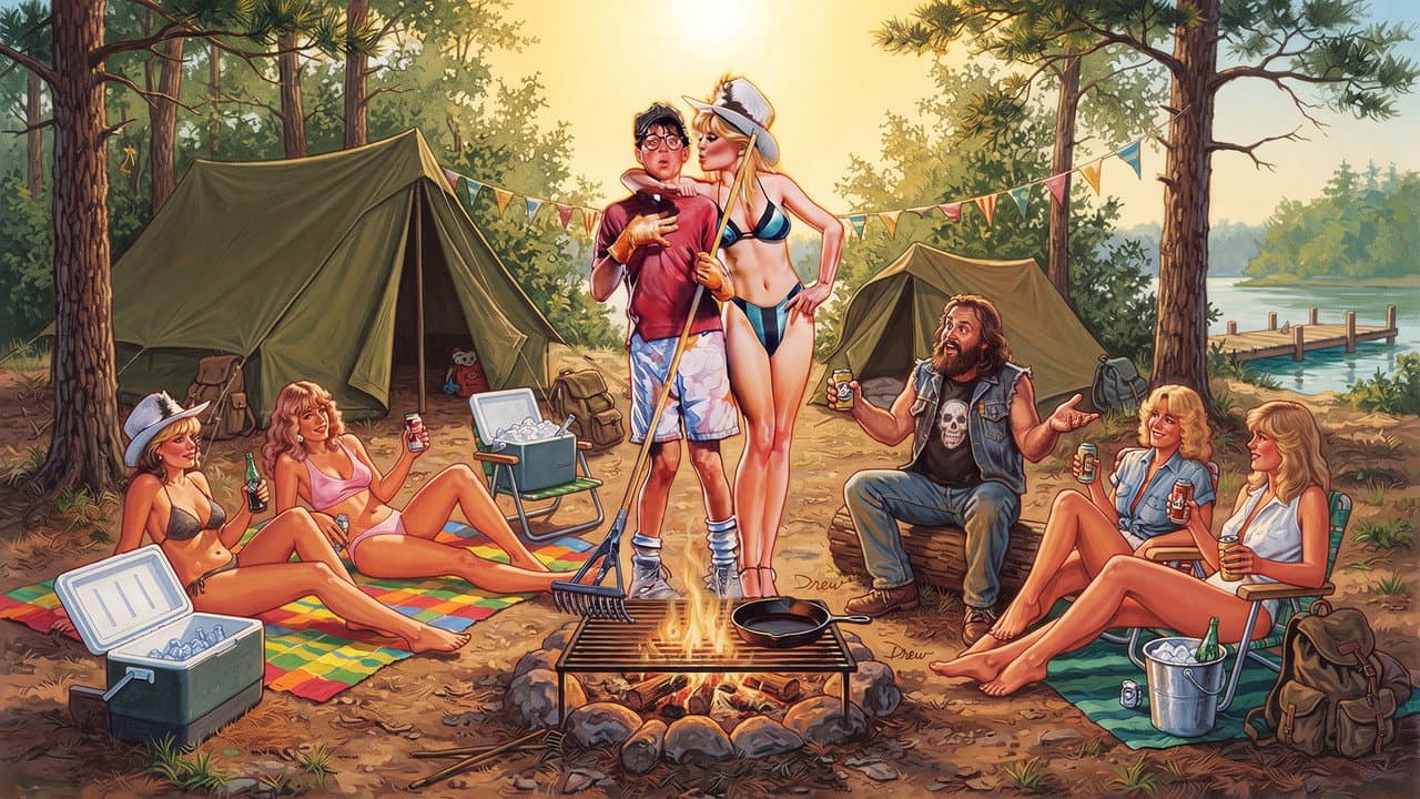 Backdrop – Sommerferien - Total verrückt