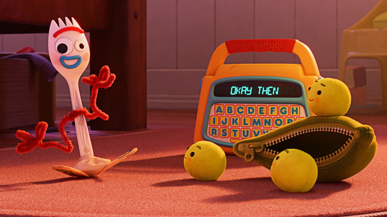 Backdrop – Forky hat eine Frage - Was ist Lesen?