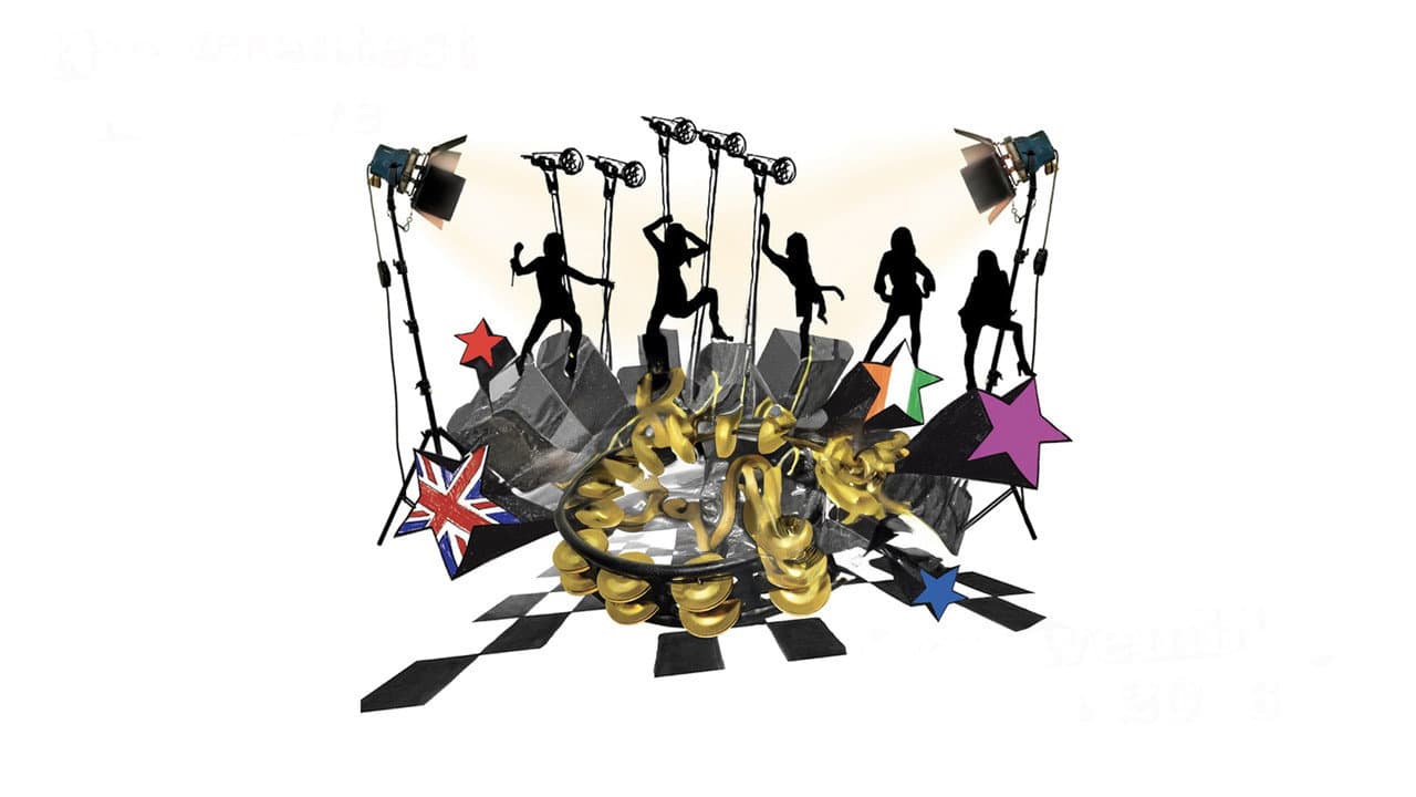 Backdrop – Girls Aloud: Live at Wembley