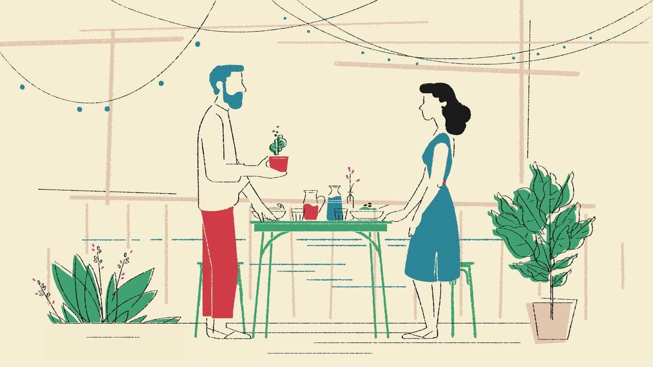 Backdrop – Modern Love: A Kiss, Deferred