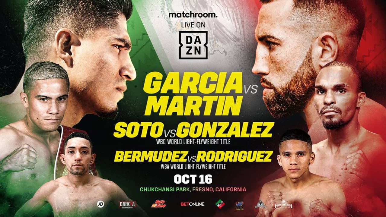 Backdrop – Mikey Garcia vs. Sandor Martin