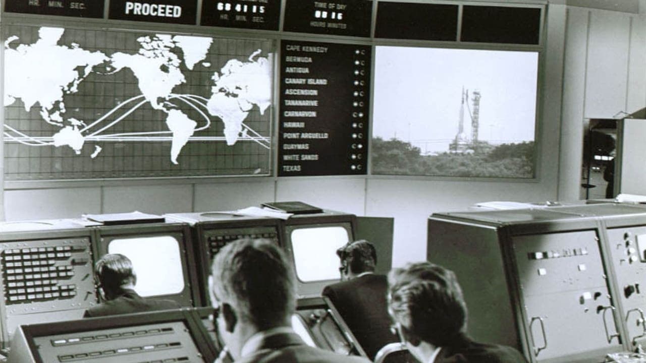 Backdrop – Countdown - Start zum Mond