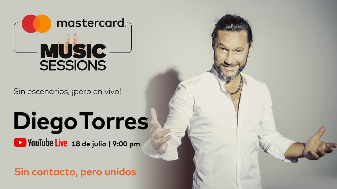 Backdrop – Diego Torres - Live Mastercard Music Sessions