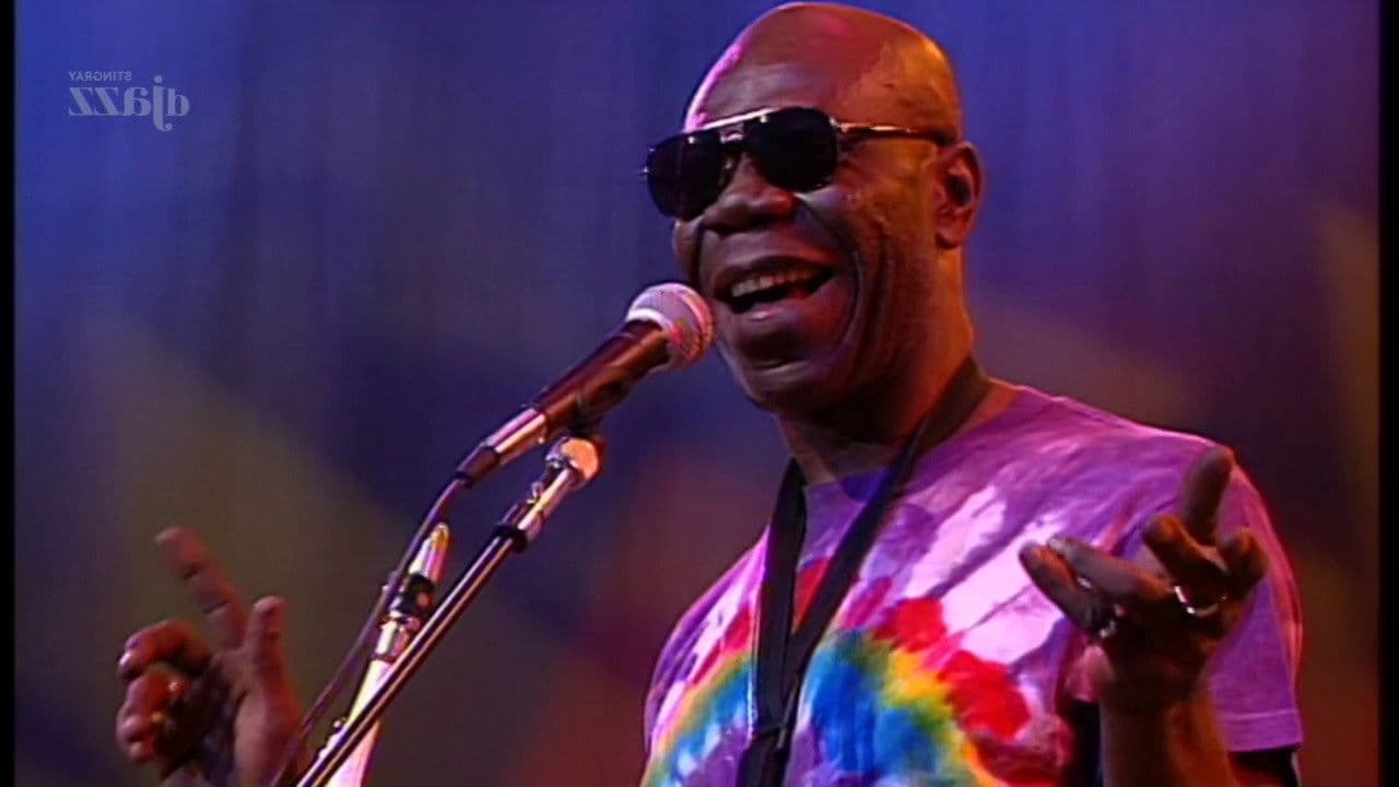 Backdrop – Soul Makossa Manu Dibango jazz Open Stuttgart - 1995