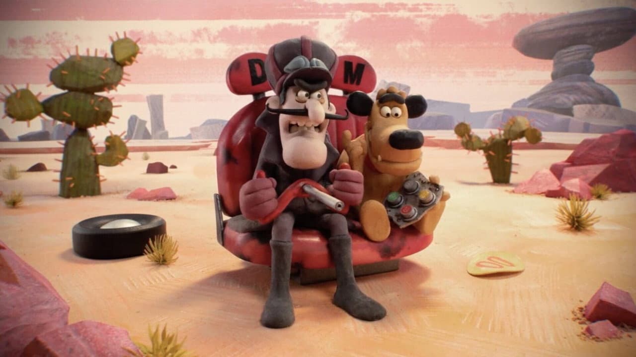 Backdrop – Dastardly & Muttley in 'Press the Red Button'