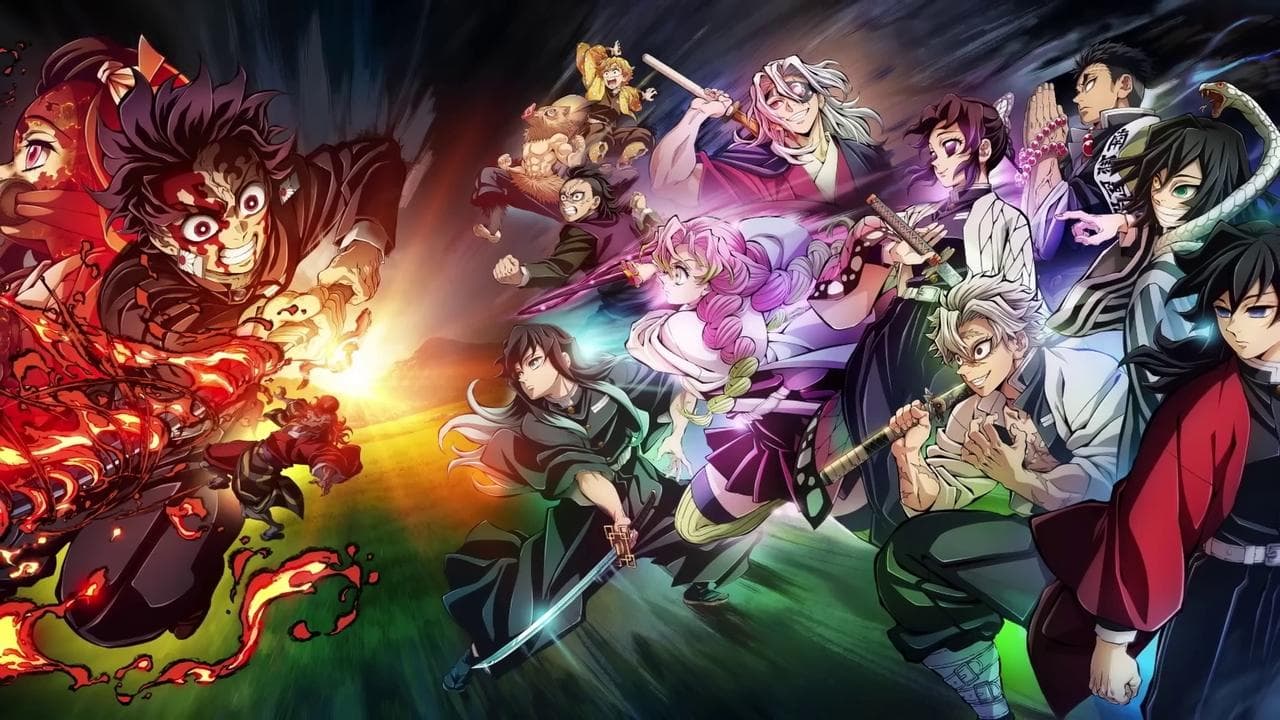 Backdrop – Demon Slayer: Kimetsu no Yaiba - Zum Training der Säulen