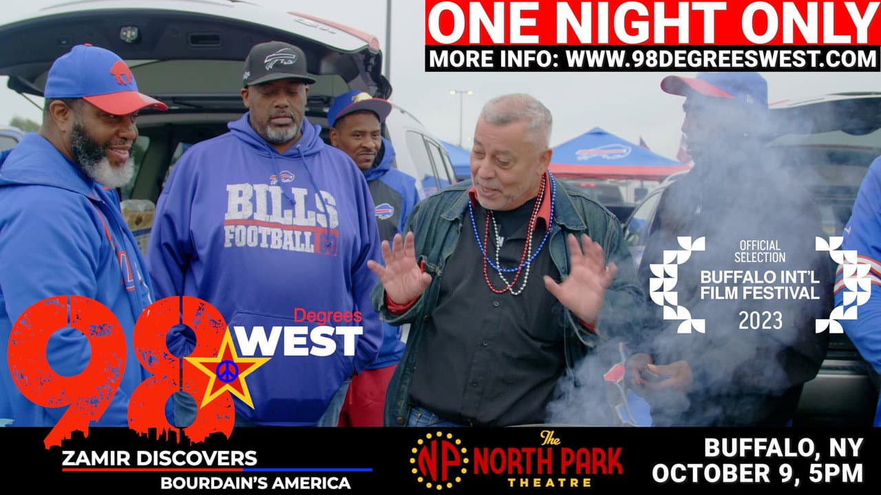 Backdrop – 98 Degrees West - Zamir Discovers Bourdain's America