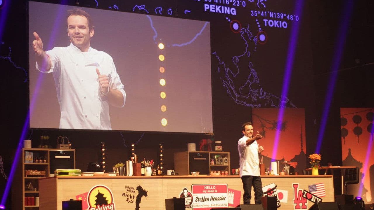 Backdrop – Steffen Henssler live! Hamburg, New York, Tokio