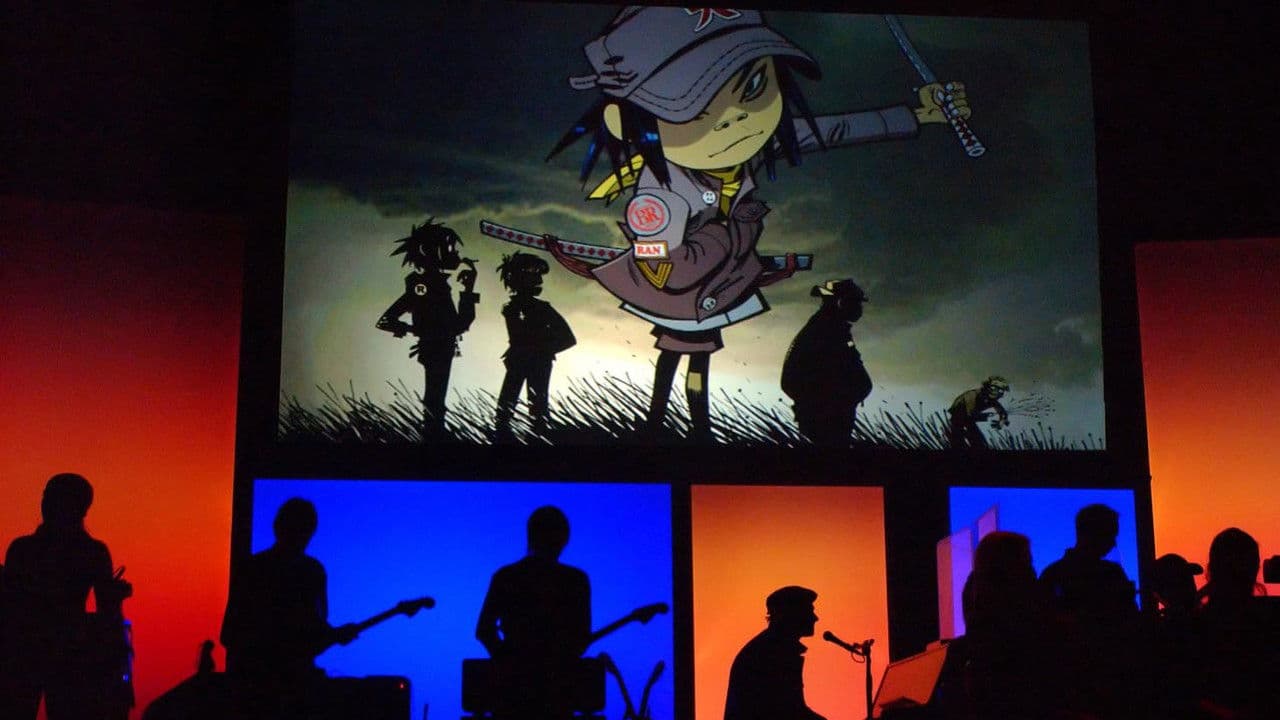 Backdrop – Gorillaz - Demon Days Live at the Manchester Opera House
