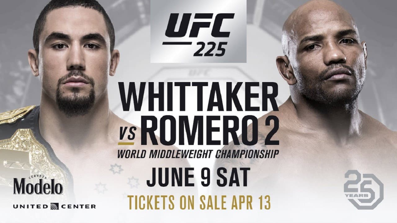 Backdrop – UFC 225: Whittaker vs. Romero 2