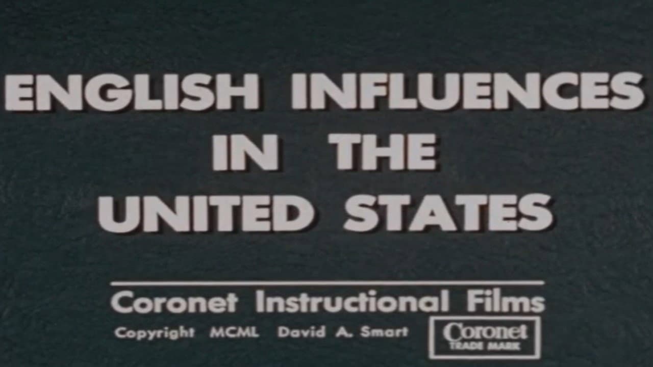 Backdrop – English Influences in the United States