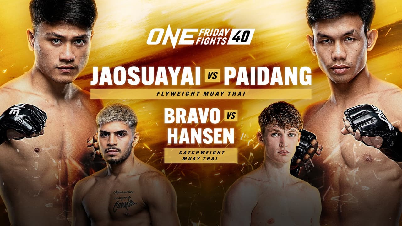 Backdrop – ONE Friday Fights 40: Jaosuayai vs. Paidang