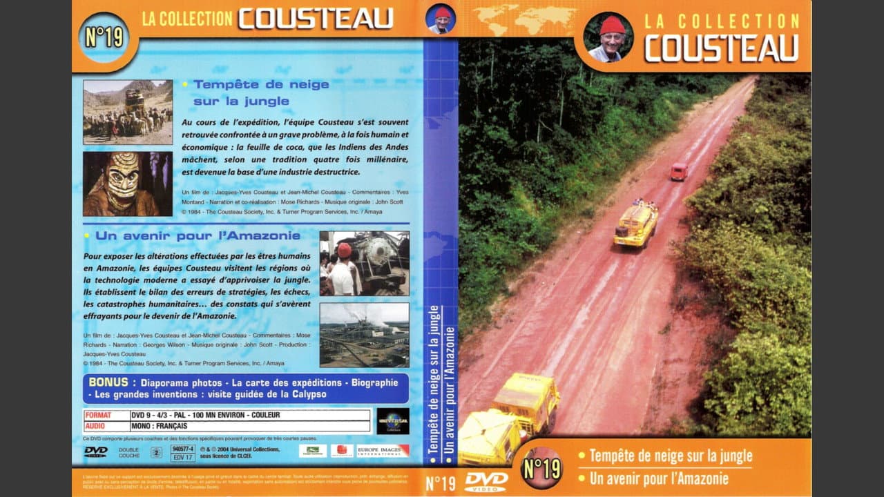 Backdrop – La collection Cousteau N°19 | Tempête de neige sur la jungle | Un avenir pour l'Amazonie