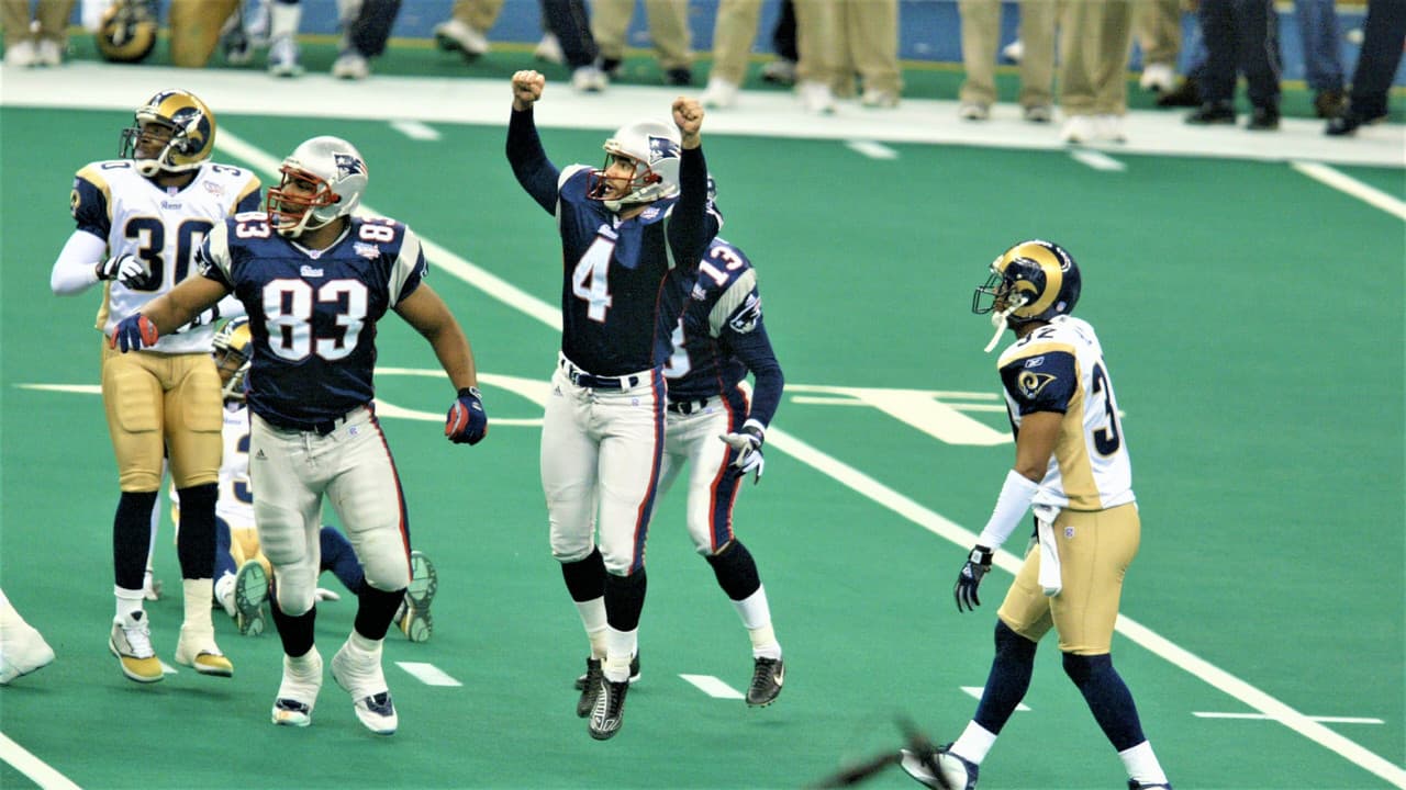 Backdrop – Super Bowl XXXVI Champions: New England Patriots